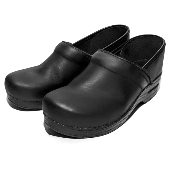 Dansko Pro Professional Clog Black Oiled Soft Leather Unisex Regular Size 40 - Picture 1 of 13